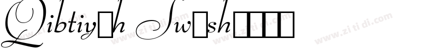 Qibtiyah Swash字体转换